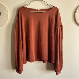 Madewell Balloon - sleeve top